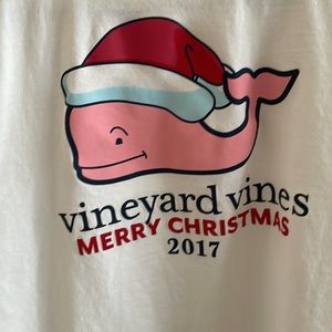 2017 vineyard vines Christmas long sleeve tee